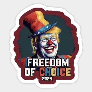 Freedom Of Choice 2024 Sticker